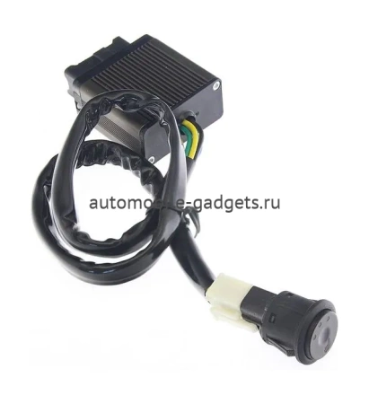 Комплект подогрева одного сидения с круглой кнопкой Ksize ZG1 (тип2)