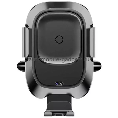 Автомобильный держатель Baseus Smart Vehicle Bracket Wireless Charger (WXZN-01) для смартфона (Black)