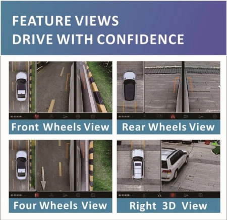 Radiola RDL-360 универсальная система кругового обзора 360 градусов со встроенными динамическими линиями
