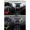 Штатное головное устройство Hyundai Elantra 5 (MD) 2013-2016 Canbox (Tesla style) 9.7 дюймов 4/64 GTR096-1312-79 на Android 10 (QLed, DSP, CarPlay)
