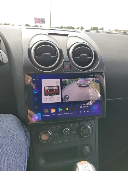 Штатная магнитола Canbox EVO 2K 5815-9007 для Nissan Qashqai, Dualis 2007-2014 на Android 14 (4G-SIM, 6/128, DSP, QLed, AI, 360)