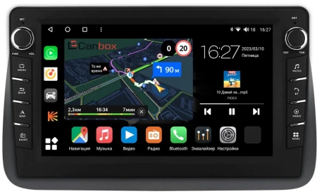Штатная магнитола Honda Stepwgn 2 2003-2005 Canbox M-Line 7831-9-2081 на Android 10 (4G-SIM, 2/32, DSP, IPS) С крутилками