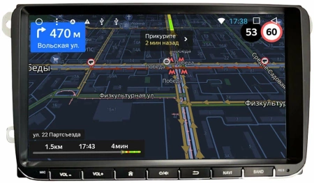 Volkswagen Amarok, Golf, Jetta, Passat, Polo, Scirocco, Tiguan, Touran OEM GT-9001 на Android 9 (9 дюймов)