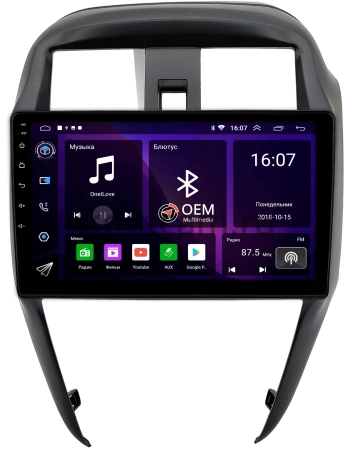 Nissan Sunny (N17) 2011-2024 Canbox GT10-2238 2/32 на Android 10 (IPS, DSP, CarPlay)