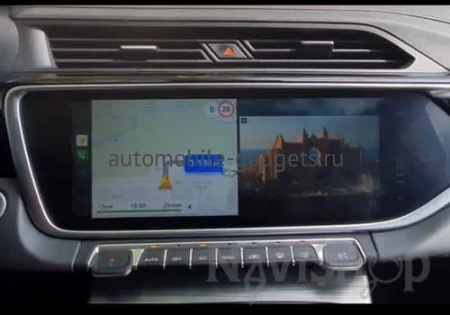 Комплект навигации через CarPlay для Geely Atlas Pro на штатную магнитолу — NaviPilot CarPlay BOX 12 ULTRA для Geely Atlas Pro 2023+