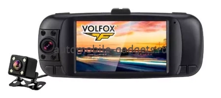 VOLFOX VF-R330 видеорегистратор c 3-я камерами