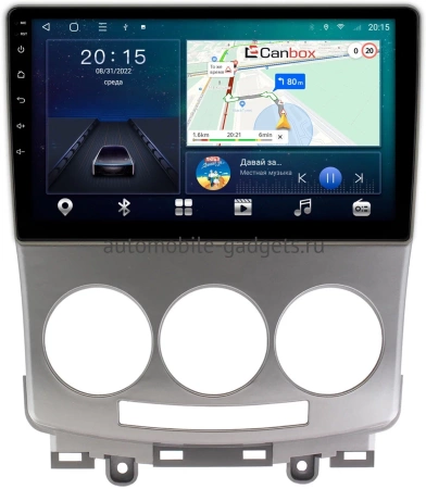 Штатная магнитола Mazda 5 (CR), Premacy 2 (CR) 2005-2010 Canbox M-Line 4544-9147 на Android 10 (4G-SIM, 2/32, DSP, QLed)