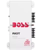 Влагозащищённый усилитель Boss Audio Marine MR1002 (2x200 Вт., класс A/B)