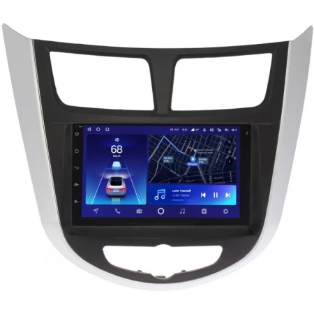 Магнитола в штатное место 2 din Hyundai Solaris, Accent 4 2010-2019 Teyes CC2 PLUS 4/32 7 дюймов RP-HDSL-19 на Android 10 (4G-SIM, DSP)