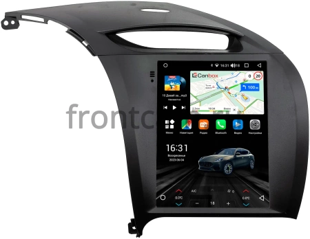 Штатное головное устройство Kia Cerato 3 2013-2020 (седан) Canbox (Tesla style) 9.7 дюймов 2/32 GT096-1312-30 на Android 10 (QLed, DSP, CarPlay)