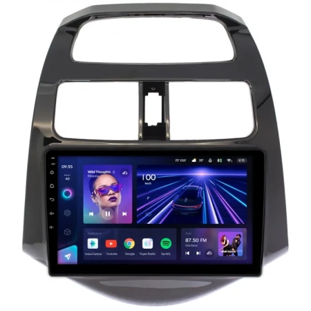 Штатное головное устройство Daewoo Matiz Creative (M300) 2009-2011 (глянцевая) Teyes CC3 360 6/128 9 дюймов RM-9164 на Android 10 (4G-SIM, DSP, QLed)
