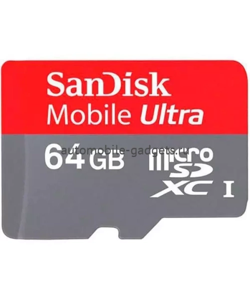 SanDisk MicroSD 64GB class 10