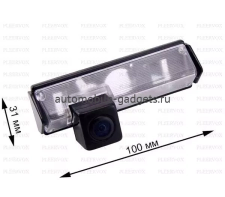 CCD штатная камера заднего вида Pleervox PLV-AVG-MIT04 для Mitsubishi Grandis (2003-2011), Pajero Sport (2008+) CCD штатная камера заднего вида Pleervox PLV-AVG-MIT04 для Mitsubishi Grandis (2003-2011), Pajero Sport (2008+)