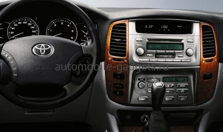 Carmedia OL-1698-MKD-1036-2K-8128-D7 Штатная магнитола для Toyota Land Cruiser 100, Lexus LX 470 (2002-2007) на Android 13 c 8GB, DSP, 4G