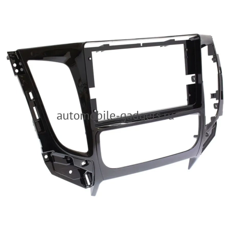 Mitsubishi L200 5, Pajero Sport 3, Montero Sport 3 2015-2019 (для авто с МКПП, с климат-контролем, глянцевая) OEM RK9-637 на Android 10 (CarPlay, AHD, 1/32)