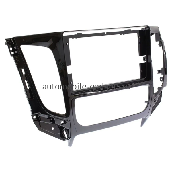 Mitsubishi L200 5, Pajero Sport 3, Montero Sport 3 2015-2019 (для авто с МКПП, с климат-контролем, глянцевая) OEM RK9-637 на Android 10 (CarPlay, AHD, 1/32)