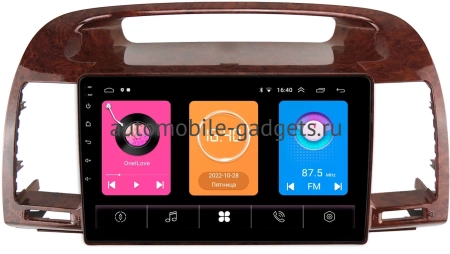 Toyota Camry XV30 2001-2006 (под дерево) OEM RK9-961 на Android 10 (CarPlay, AHD, 1/32)
