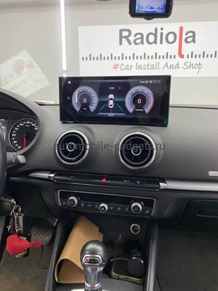 Radiola RDL-8503 Штатный монитор 10.25" для Audi A3 2013-2020 на Android 14, 8/128GB, 4G