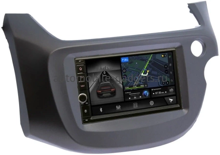 Магнитола в штатное место 2 din Honda Fit 2 2007-2014 (правый руль) Canbox M-Line 5601-RP-HNFT3C-99 на Android 10 (4G-SIM, 2/32, DSP, IPS) С крутилкой