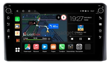 Штатная магнитола Canbox M-Line 7805-10-1880 для Ford F-150 14 2020-2024 на Android 10 (4G-SIM, 2/32, DSP, QLed) С крутилками