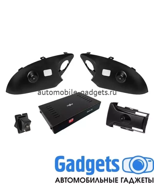 Система кругового обзора Gazer CKR4400-J150A для Toyota Land Cruiser Prado (J150), внедорожник, 2009+