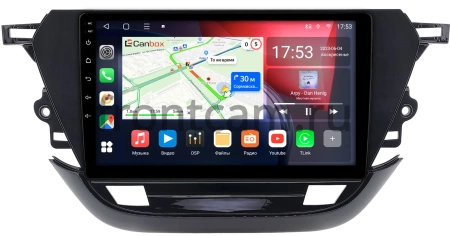 Opel Corsa F 2019-2024 (глянцевая) Canbox L-Line 4296-9-0204 на Android 10 (4G-SIM, 6/128, TS18, DSP, QLed)