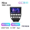 Штатное головное устройство Teyes CC3 2K 360 6/128 9.5 дюймов RM-9-1627 для Lada Niva 2121, 2131 (4x4), ВИС 2346 1993-2019 на Android 10 (4G-SIM, DSP, QLed)