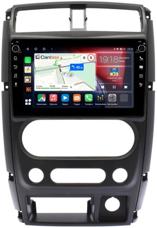 Штатная магнитола Canbox M-Line 7801-9-357 для Suzuki Jimny 3 2005-2019 на Android 10 (4G-SIM, 2/32, DSP, IPS) С крутилками