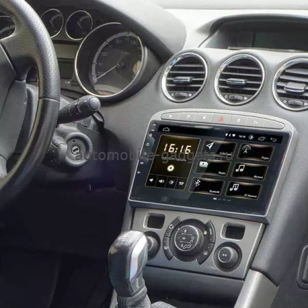 Incar RFR-FC243 Переходная рамка для установки магнитолы 9 дюймов Peugeot 308 (2008-2014), 408 2010+