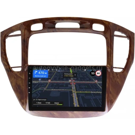 Toyota Highlander (U20), Kluger (XU20) 2000-2007 (орех, для авто без монитора) OEM RK9-9293 на Android 10 (CarPlay, AHD, 1/32)