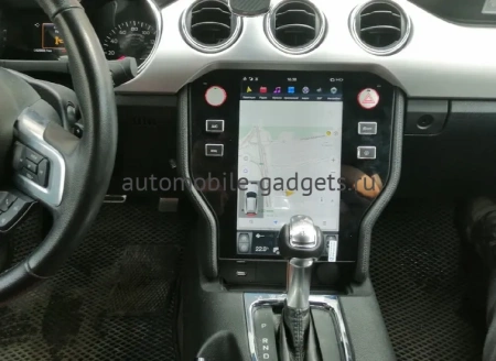 Carmedia ZF-1256-Q6 ("Тесла-стиль") штатная магнитола для Ford Mustang 2013-2022 на Android 11 c 8GB, DSP, 4G