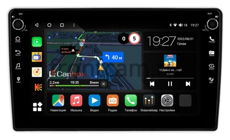 Nissan Sunny (B10) 2006-2012 Canbox M-Line 7801-9-1513 на Android 10 (4G-SIM, 2/32, DSP, IPS) С крутилками