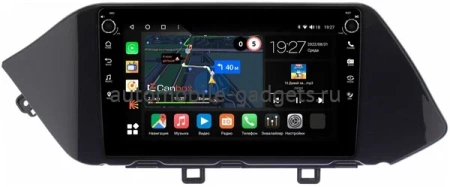 Hyundai Sonata 8 (DN8) 2019-2023 Canbox M-Line 7805-10-317 на Android 10 (4G-SIM, 2/32, DSP, QLed) С крутилками