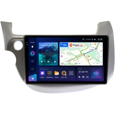 Штатное головное устройство Honda Jazz 2 2008-2014 (левый руль) Teyes CC3 2K 4/32 10.36 дюймов RM-1067 на Android 10 (4G-SIM, DSP, QLed)