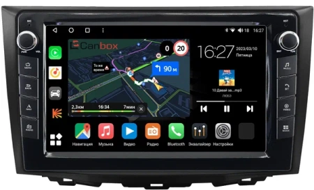 Штатная магнитола Suzuki Kizashi 2009-2014 Canbox M-Line 7821-9-2804 на Android 10 (4G-SIM, 2/32, DSP, IPS) С крутилками
