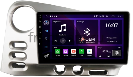 Toyota Matrix (E130) 2002-2004 Canbox GT9-1826 2/32 Android 10 (IPS, DSP, CarPlay)
