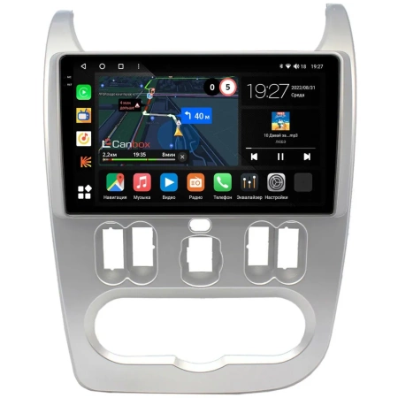 Lada Largus 2012-2021 Canbox M-Line 2K 4177-9181 на Android 10 (4G-SIM, 2/32, DSP, QLed)