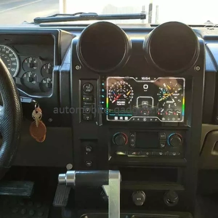 Hummer H2 2002-2007 Canbox M-Line 4544-9-1291 на Android 10 (4G-SIM, 2/32, DSP, QLed)