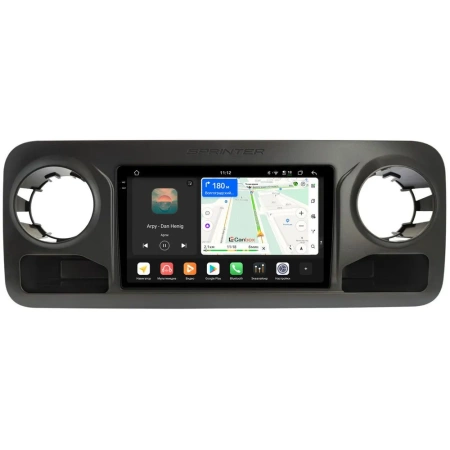Штатная магнитола Canbox PRO-Line 2K 4253-10-2049 для Mercedes-Benz Sprinter (w907) 2018-2024 на Android 13 (4G-SIM, 8/256, DSP, QLed)