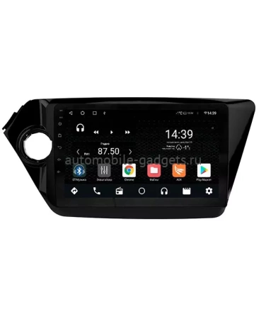 NaviPilot DROID10 ULTRA MAX штатная магнитола для Kia Rio 2011-2017 на ANDROID 12 с 8Gb, DSP, 4G
