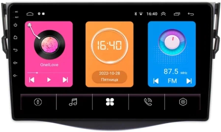 Штатная магнитола Toyota RAV4 3 (XA30) 2005-2016 OEM RK9-9086 на Android 10 (CarPlay, AHD, 1/32)