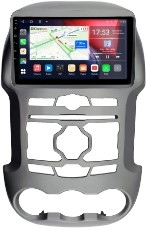 Штатная магнитола Canbox L-Line 4167-9-2143 для Ford Ranger 3 2011-2015 (серая, с сохранением кнопок) на Android 10 (4G-SIM, 3/32, TS18, DSP, QLed)