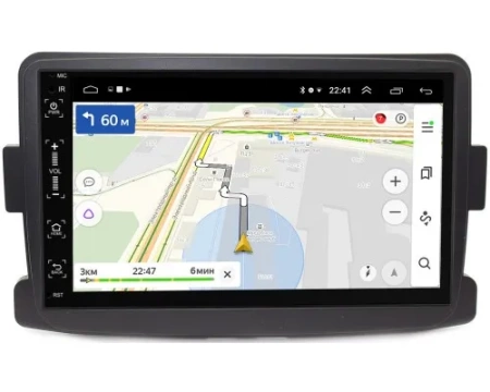 Renault Duster, Sandero 2, Logan 2, Kaptur, Dokker 2012-2022 Canbox 2/32 на Android 10 (GT5510-RP-RNDS-08)
