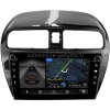 Штатная магнитола Canbox H-Line 7803-9-129 для Mitsubishi Mirage 6 2012-2024 на Android 10 (4G-SIM, 4/64, DSP, IPS) С крутилками