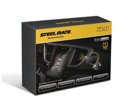 SteelMate TP-U1 система контроля давления в шинах для Android магнитол с внутренними датчиками