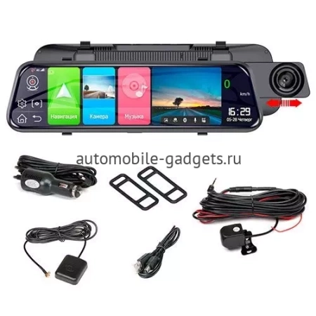 Blackview GX9 зеркало-регистратор с 2-я камерами на Android 8.1