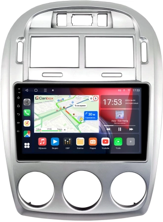 Kia Cerato 2003-2009 (авто без климат-контроля) Canbox L-Line 4169-9-0115 на Android 10 (4G-SIM, 2/32, TS18, DSP, QLed)