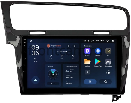 Штатное головное устройство Teyes CC3L WIFI 2/32 10 дюймов RM-10-469 для Volkswagen Golf 7 2012-2020 (глянцевая) на Android 8.1 (DSP, IPS, AHD)
