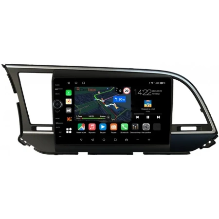 Штатная магнитола Canbox M-Line 7841-9025 для Hyundai Elantra 6 (AD) 2015-2019 (для авто без камеры) на Android 10 (4G-SIM, 4/64, DSP, QLed)