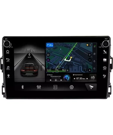 Штатная магнитола Toyota Allion 2, Premio 2 (T26) 2016-2021 Canbox M-Line 7805-10-0330 на Android 10 (4G-SIM, 2/32, DSP, QLed) С крутилками